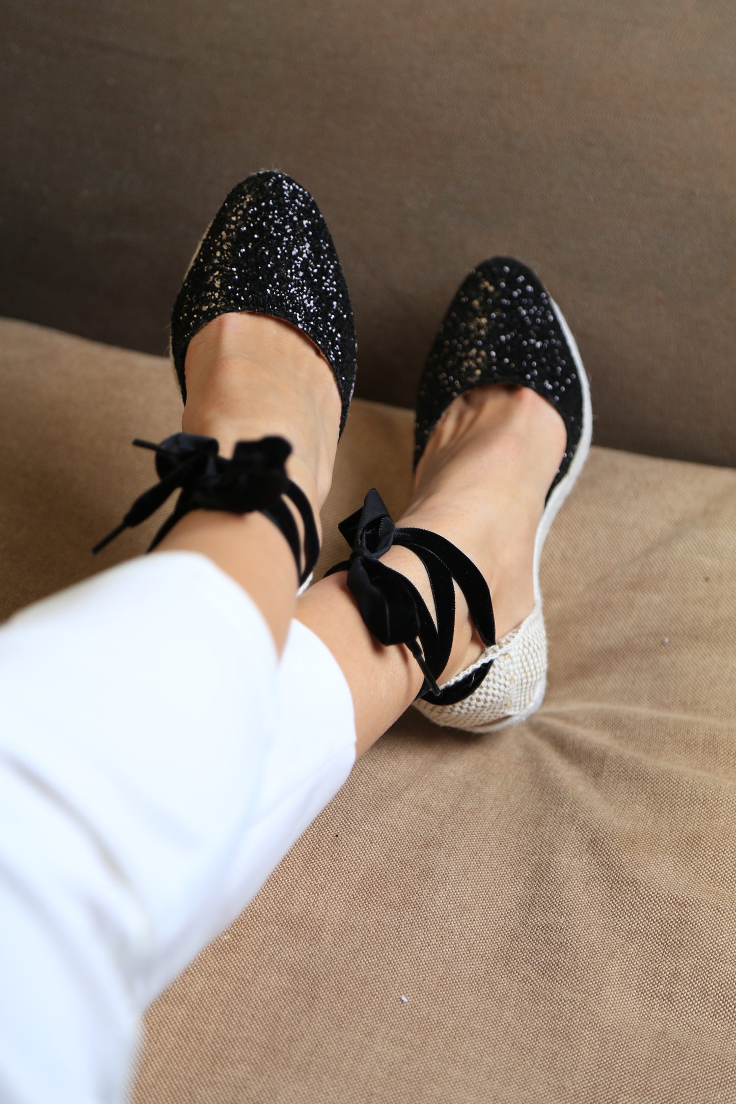 Olivia Black Glitter