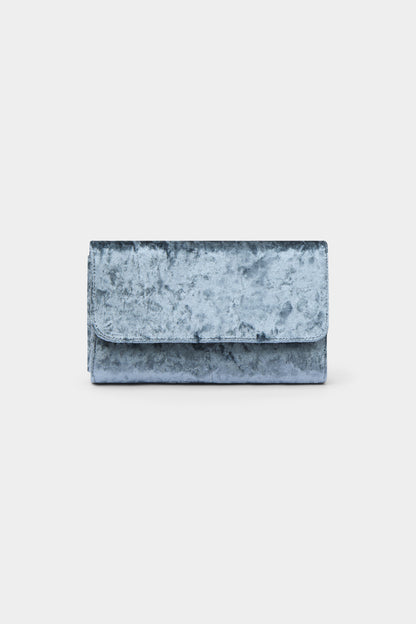 Clutch Grey Velvet