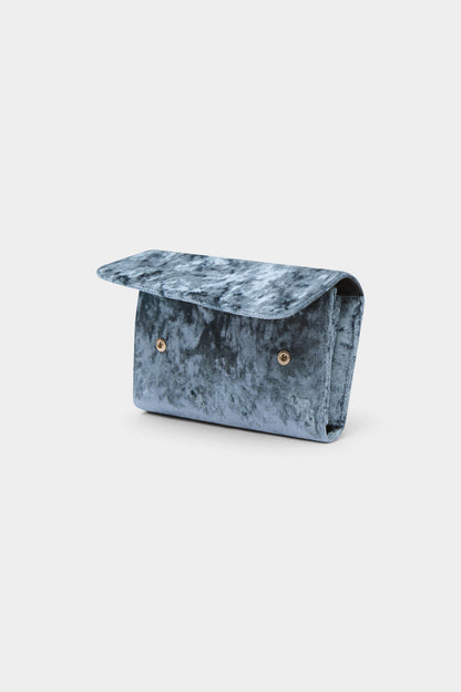 Clutch Grey Velvet