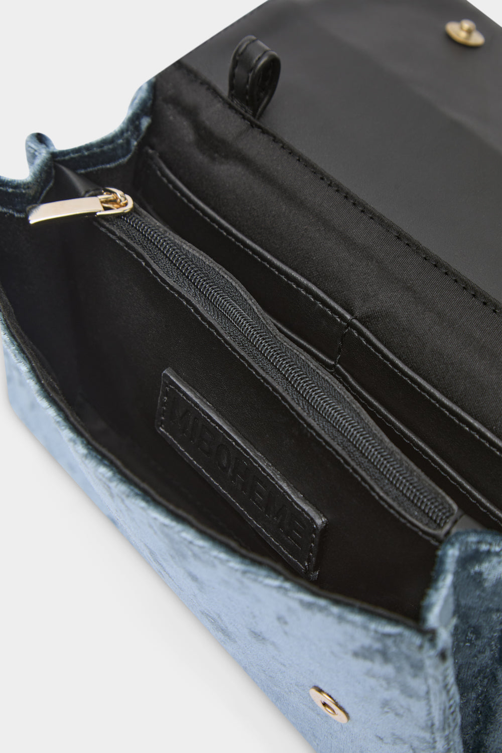 Clutch Grey Velvet
