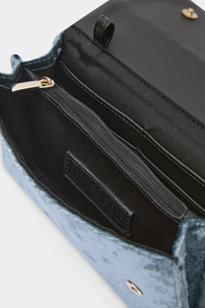 Clutch Grey Velvet