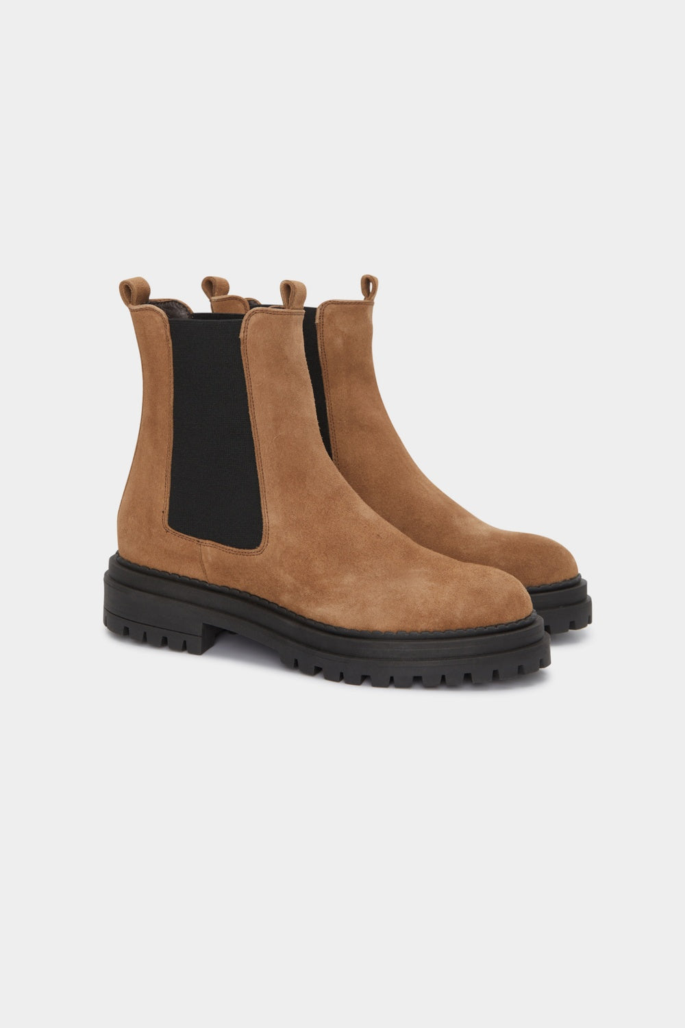 Bota Chelsea Camel