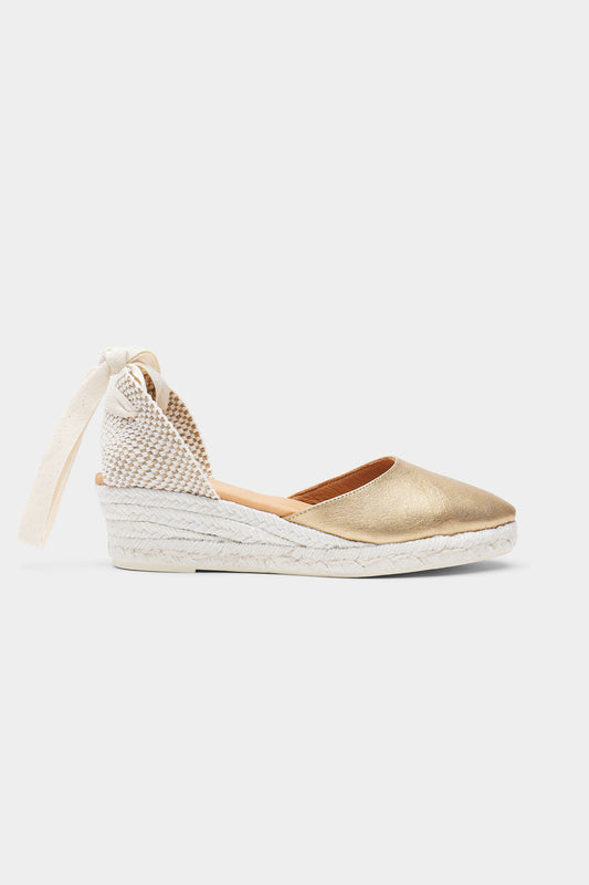 Olivia Gold Nappa Ultra Low
