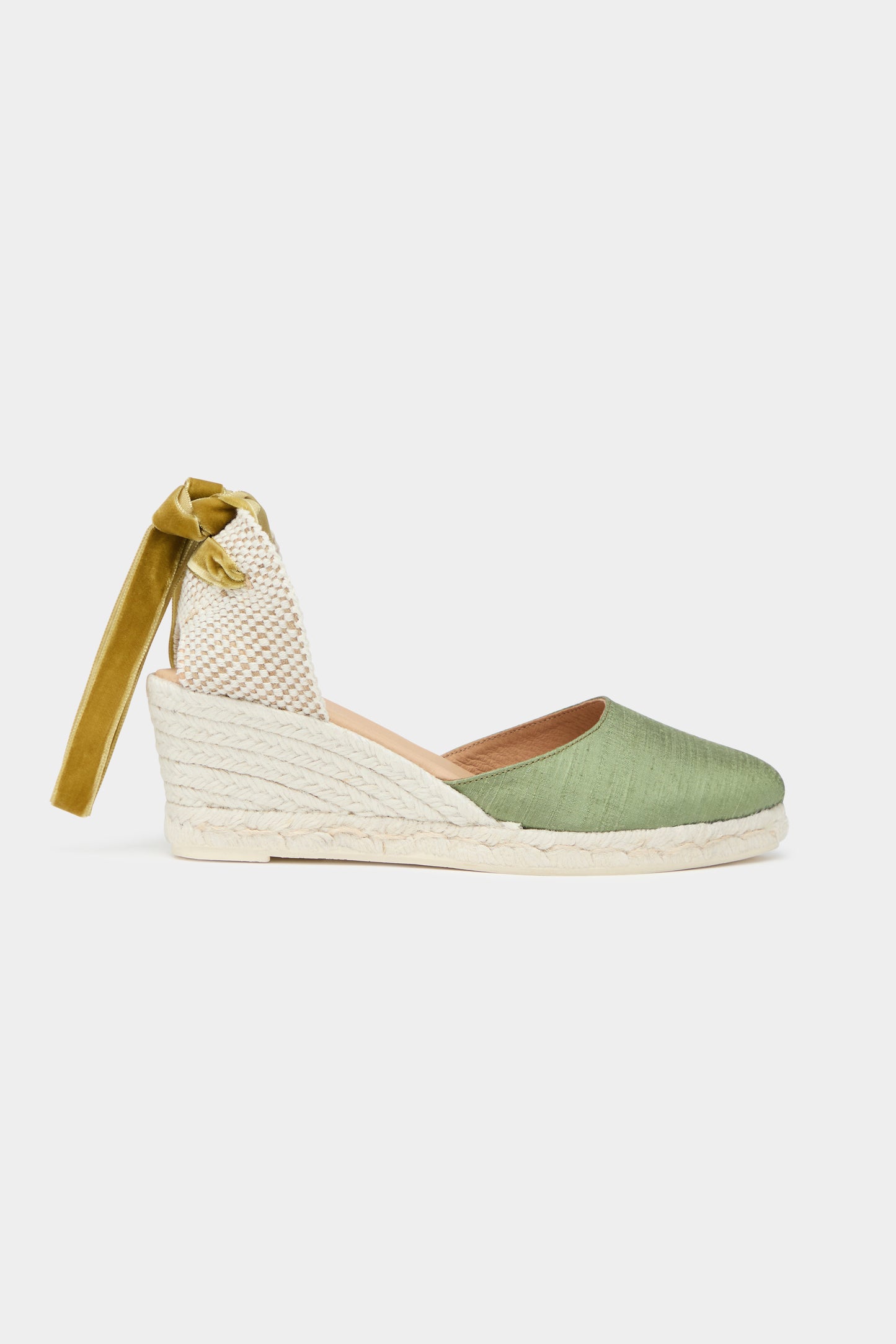 Olivia Green Silk Low