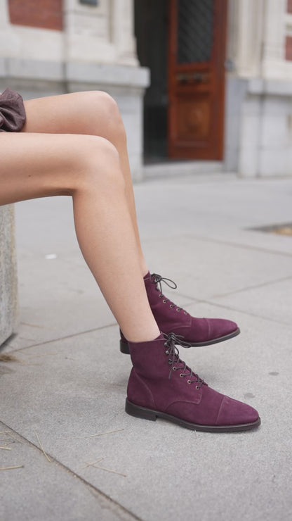 Bordeaux Oxford Boot